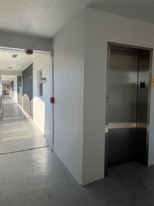 Unit is a few steps away from the elevator