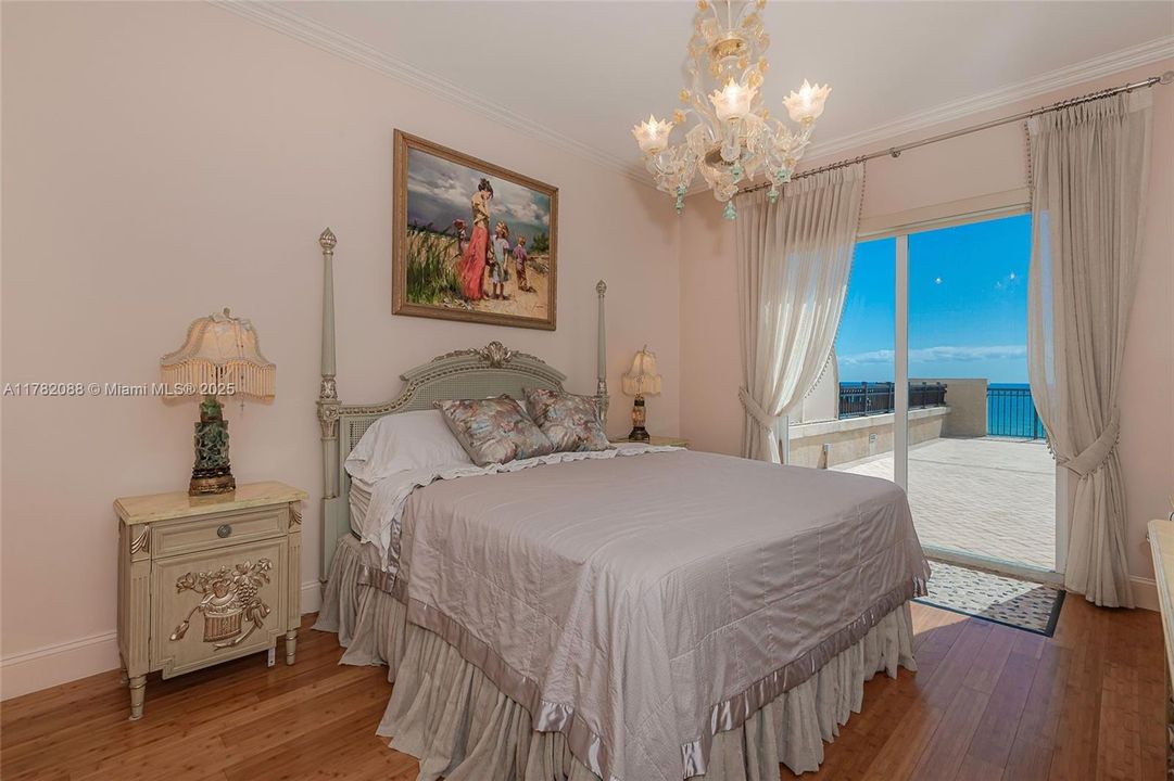 Walks out to 1000 Sq foot Oceanfront Balcony