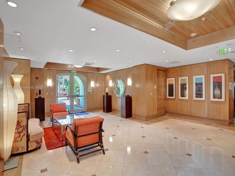 Interior of Lobby 4444 El Mar