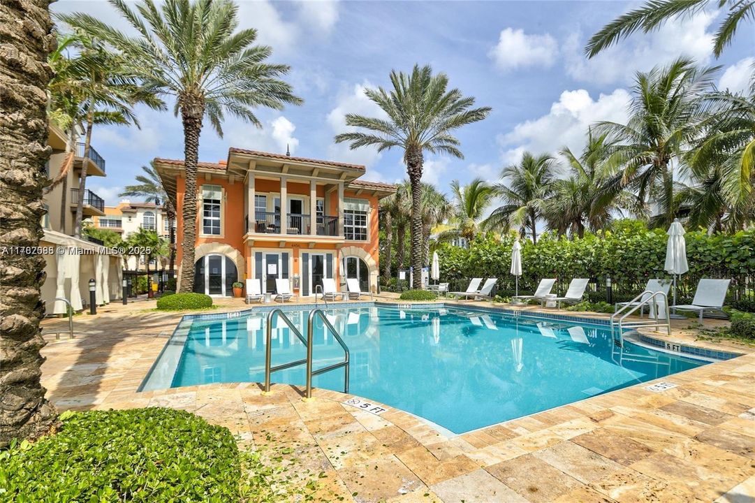 Pool And Large Hot Tub