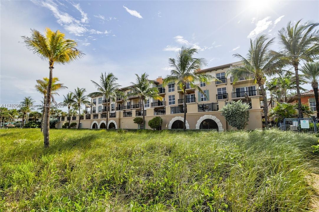 Walking in from Beach