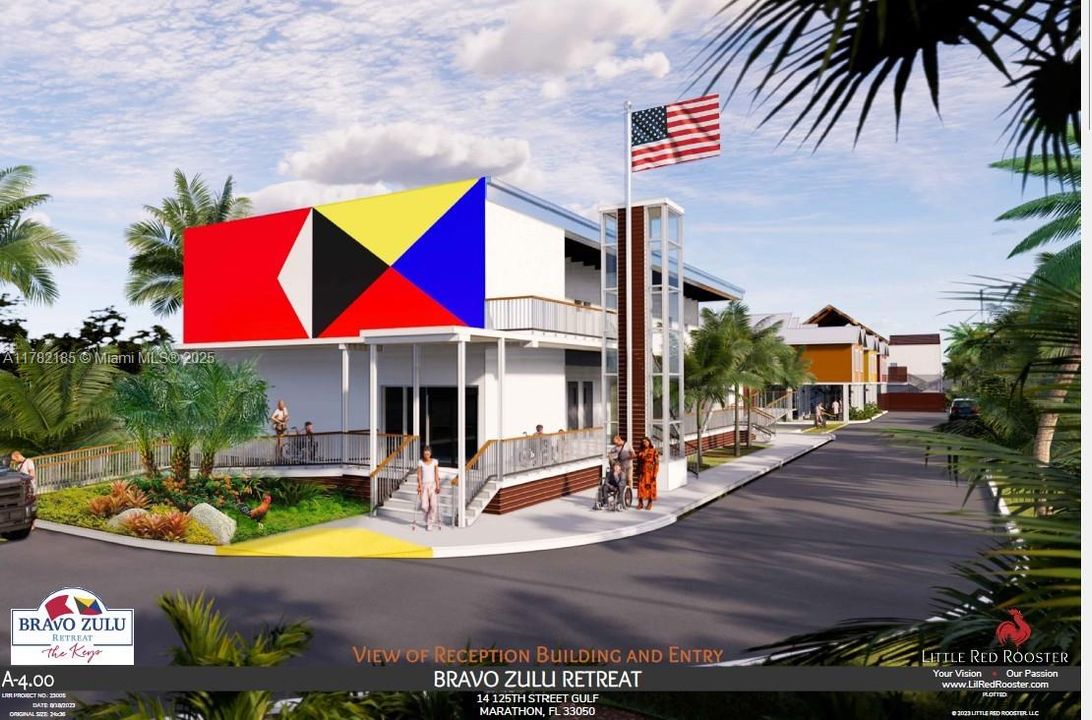 Proposed approved development