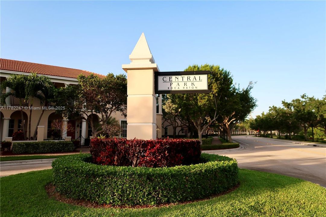 Beautifully maintained neighborhood