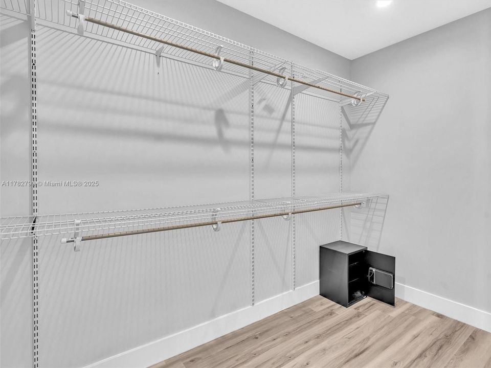 Primary Walk-In Closet