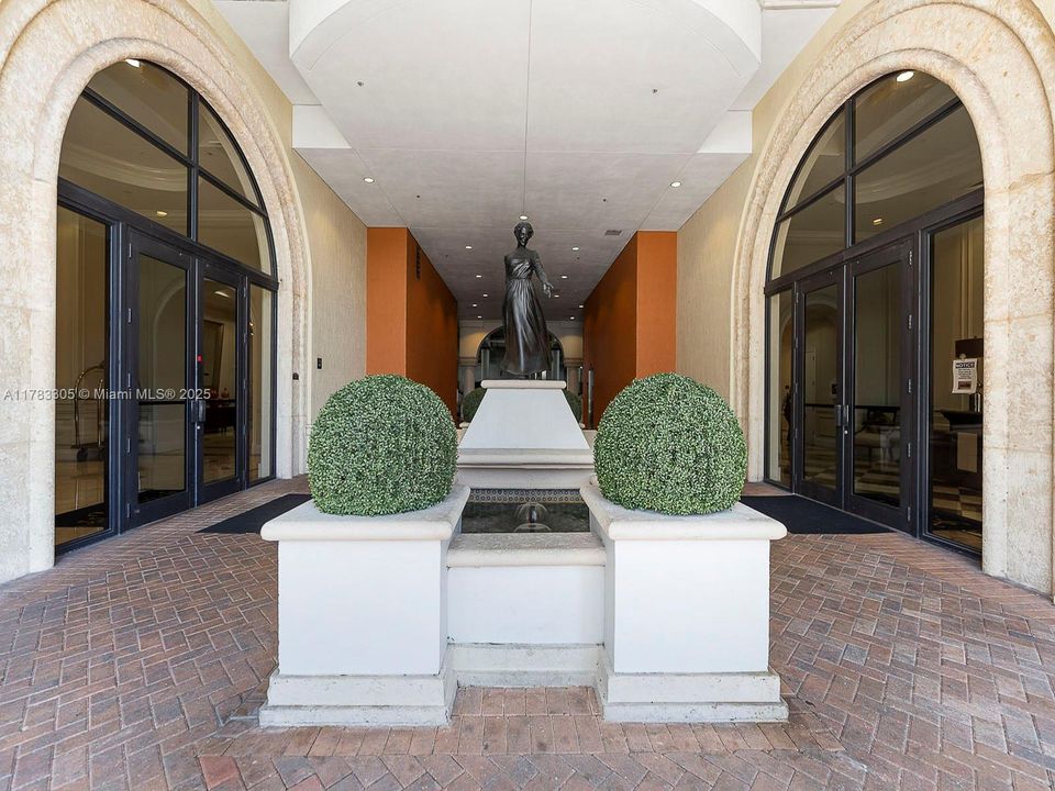 Entrance to Building
