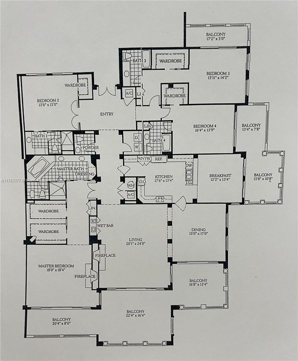 En Venta: $11,900,000 (4 camas, 4 baños, 4109 Pies cuadrados)