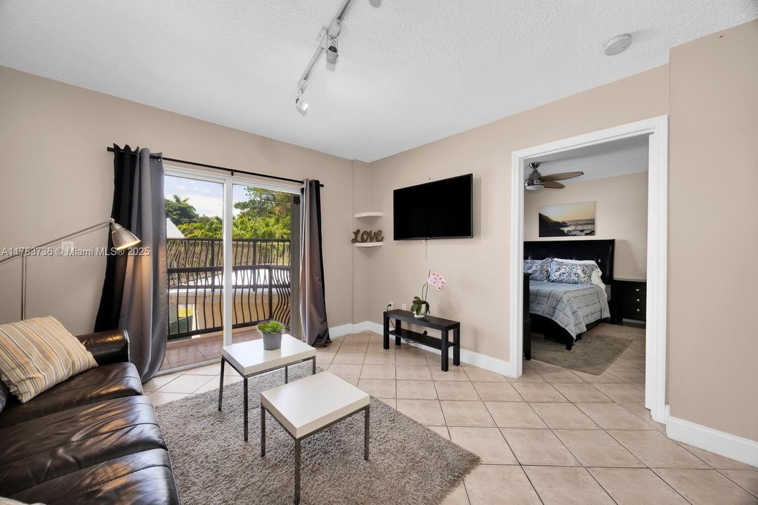 Tile flooring throughout.