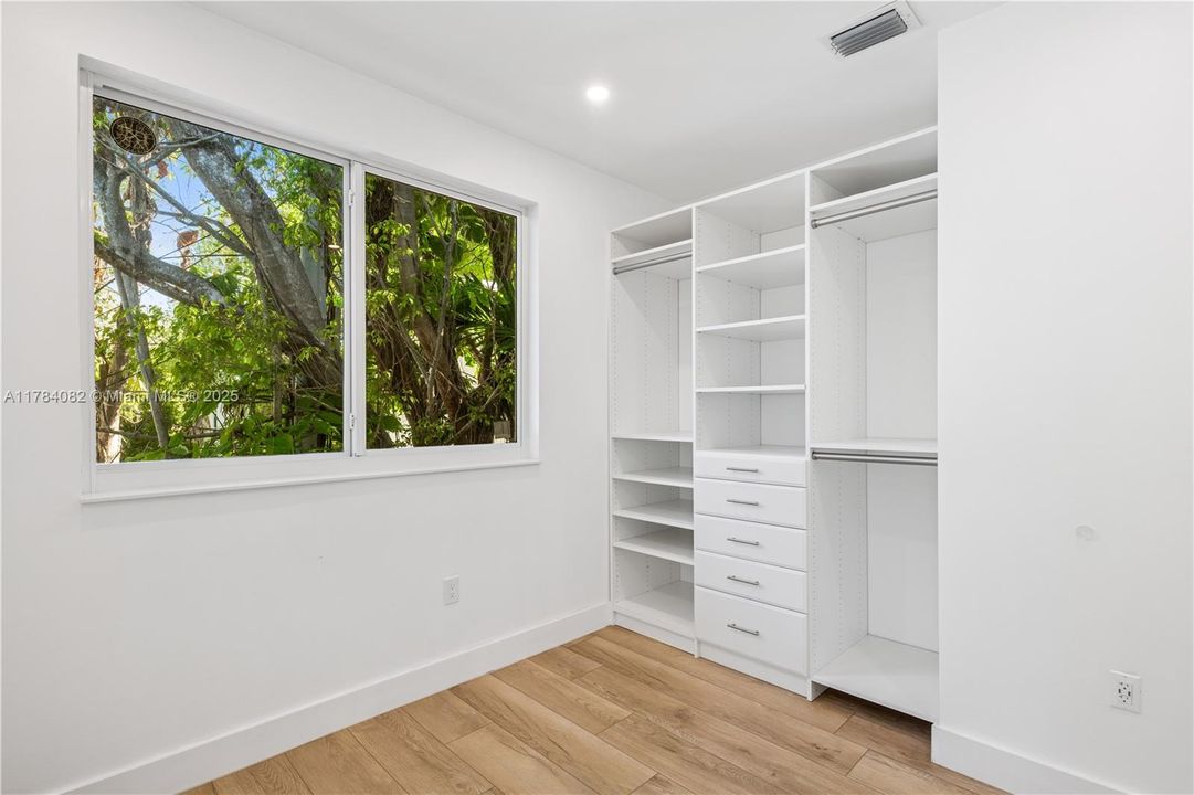 Bedroom #3 & custom closet