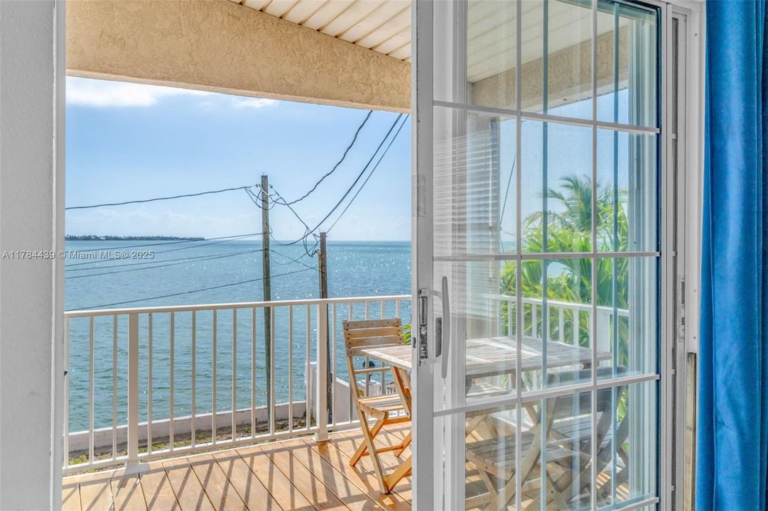 Open Ocean Views from Patio