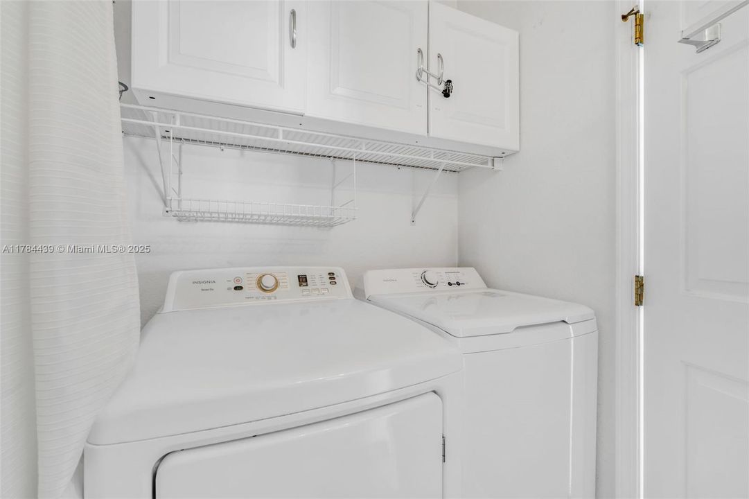 Washer and Dryer included