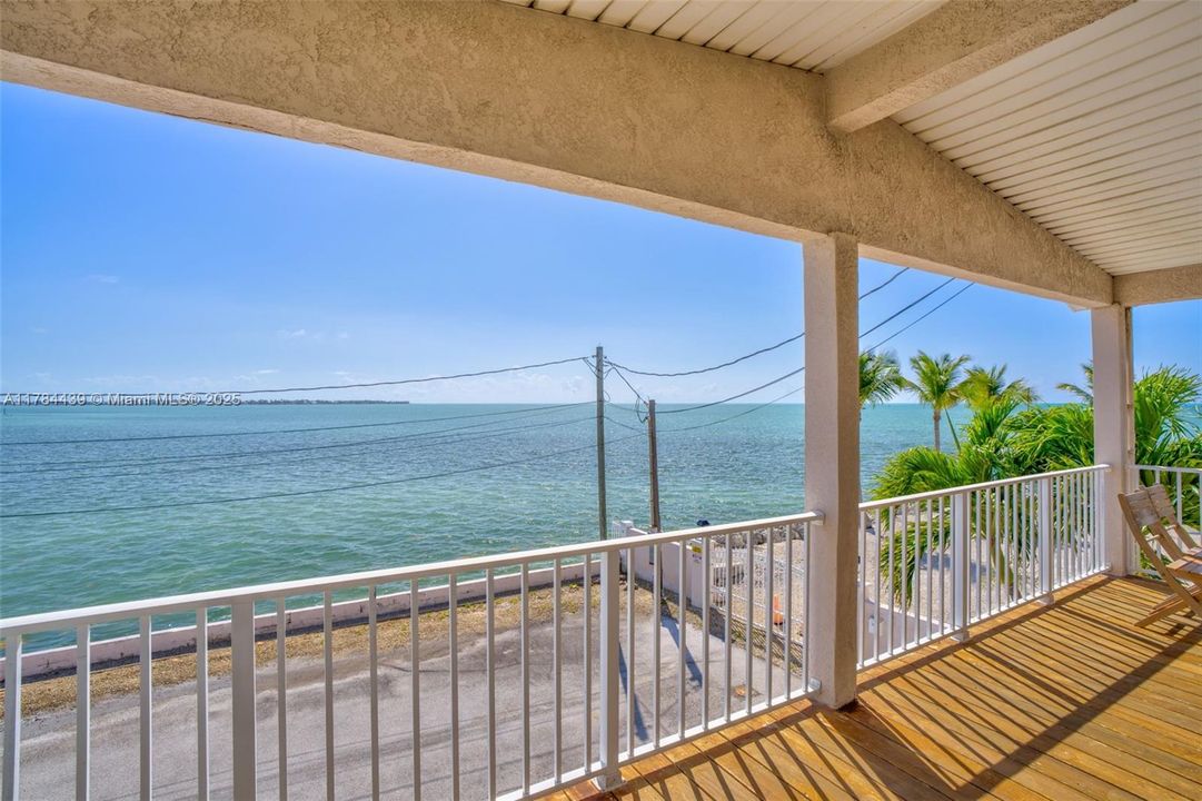 Open Ocean Views from Patio