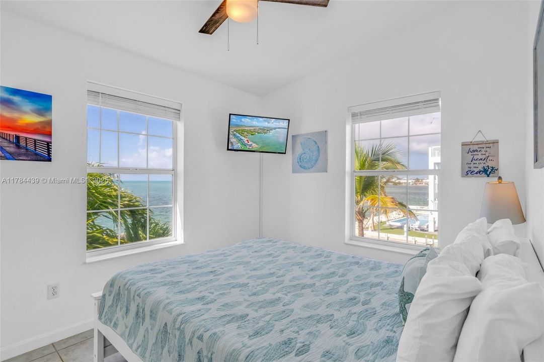 Bedroom 2 Ocean and Canal Views