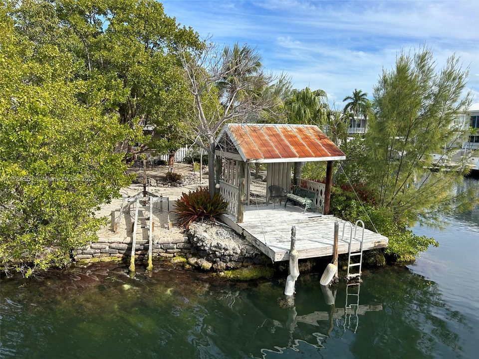 Gazebo Dock & Sailboat Launch