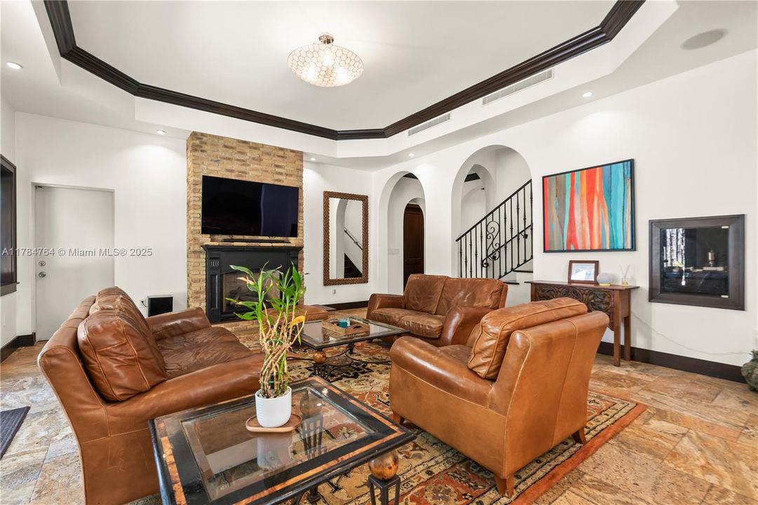 High ceilings throughout