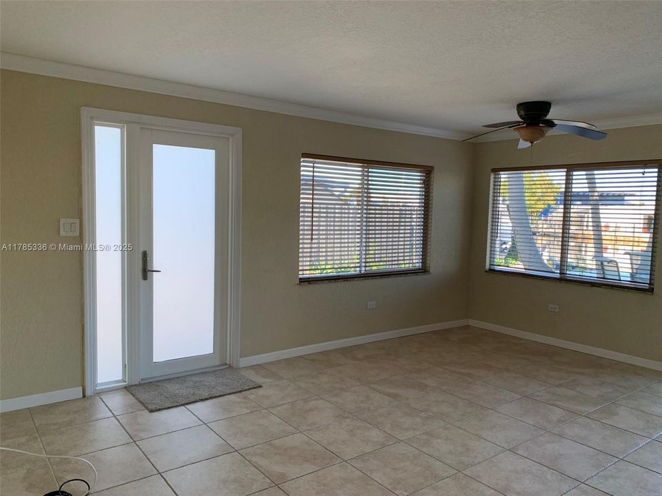 Front door to Living Room