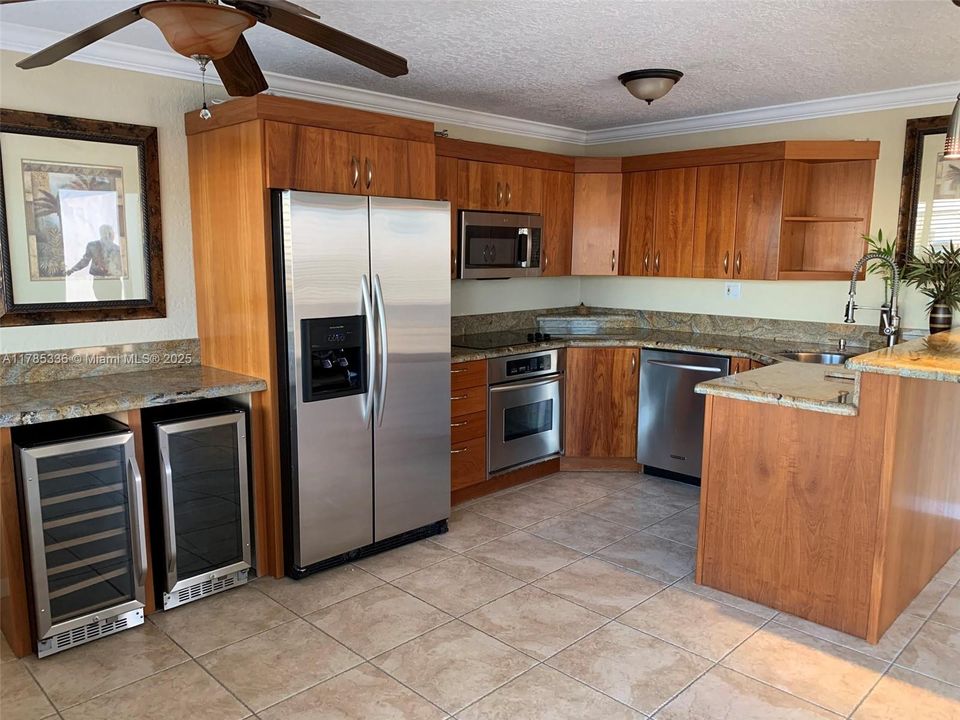 Stainless steel appliances