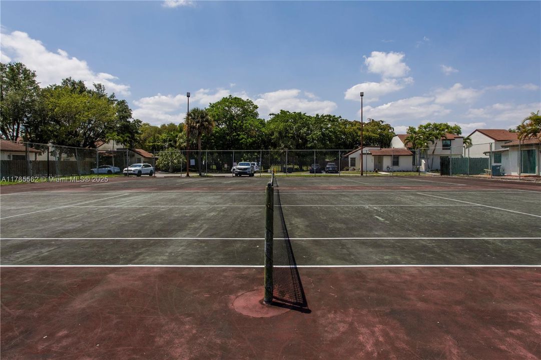 Tennis courts