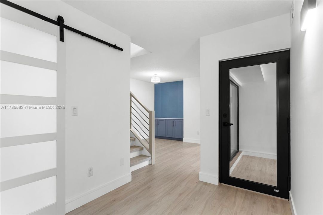 Entrance to room dowstairs