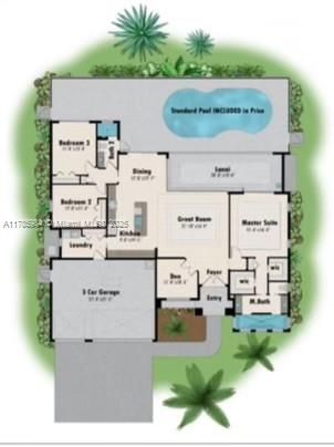 На продажу: $899,999 (3 спален, 2 ванн, 2117 Квадратных фут)