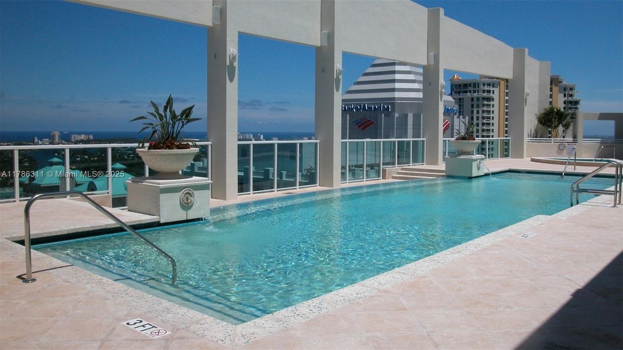 Roof Top Infinity Pool