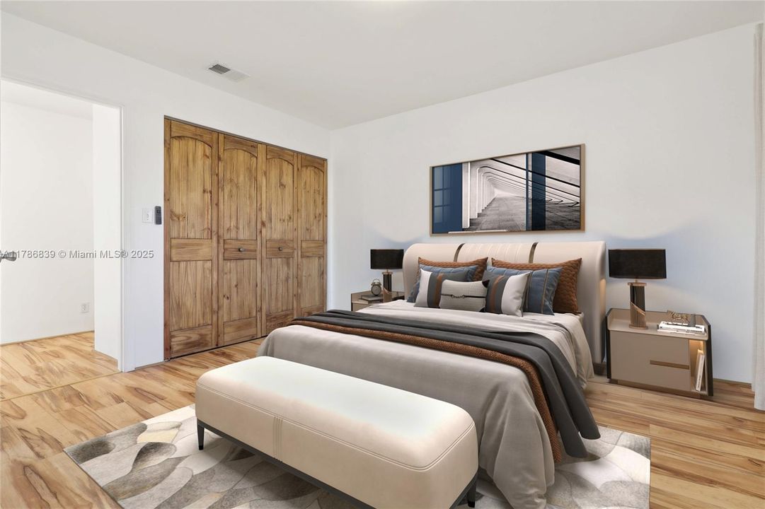 Virtually Staged as a Bedroom