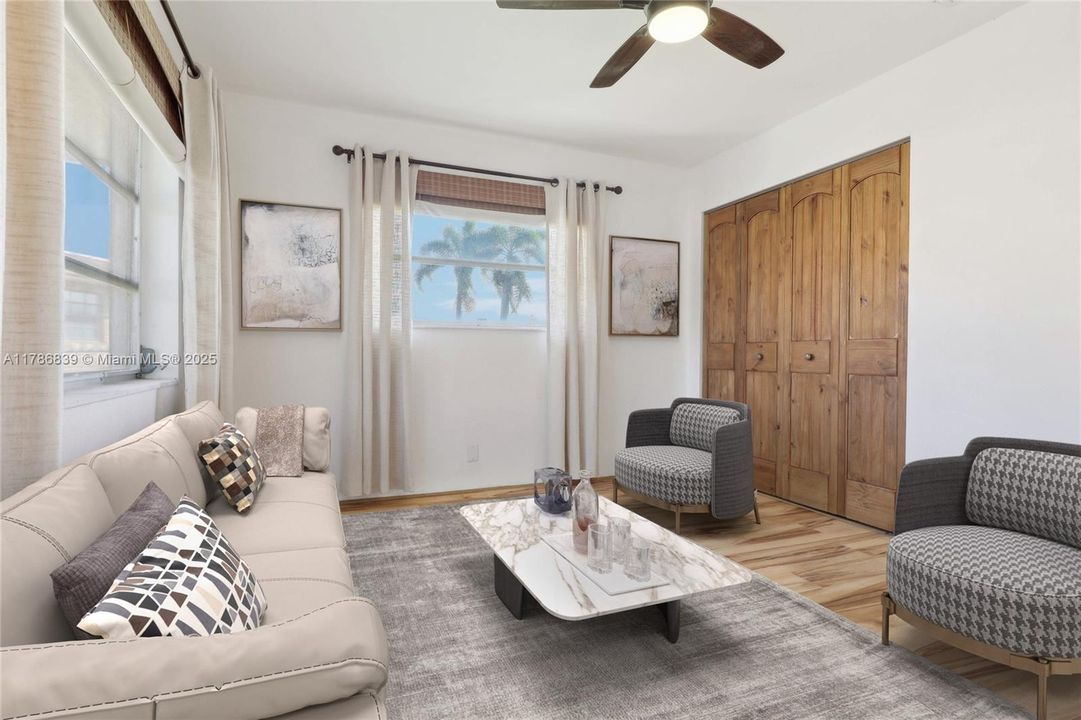 Private Sitting Room Concept in 2 converted rooms