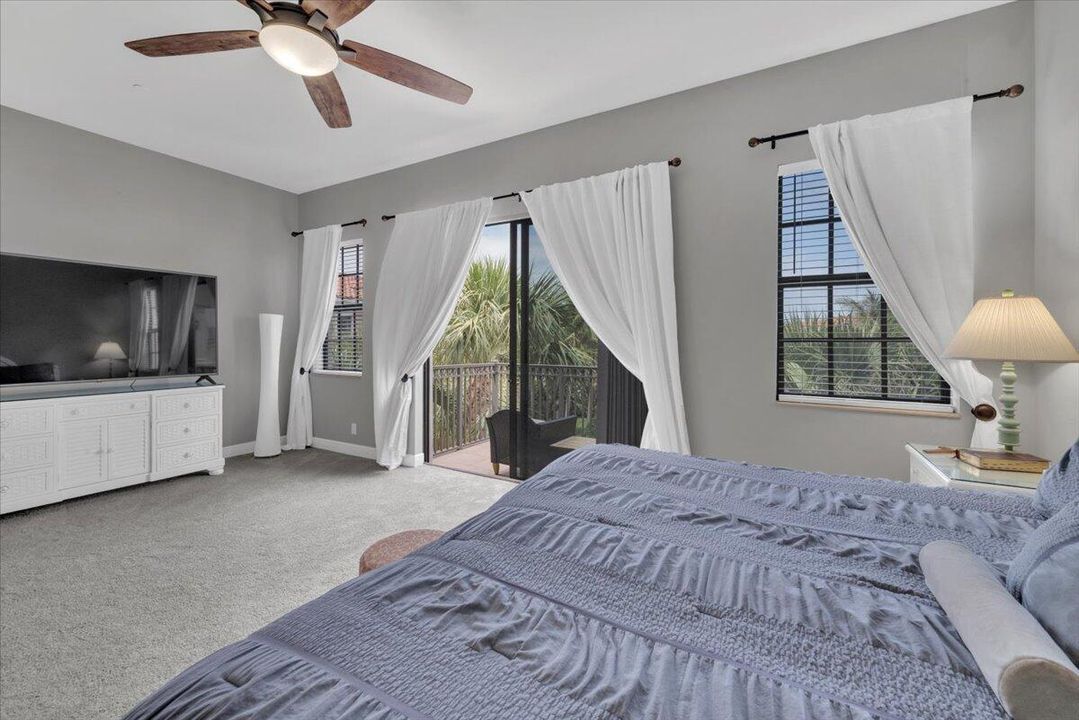 Top floor master bedroom