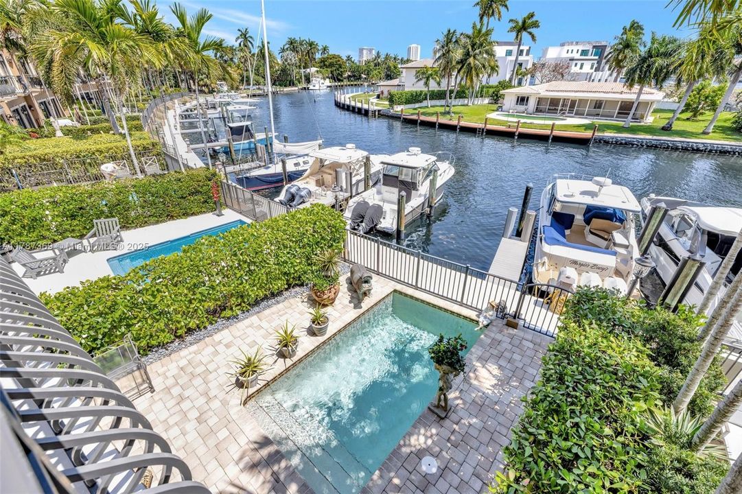 Pool and Assigned Dock