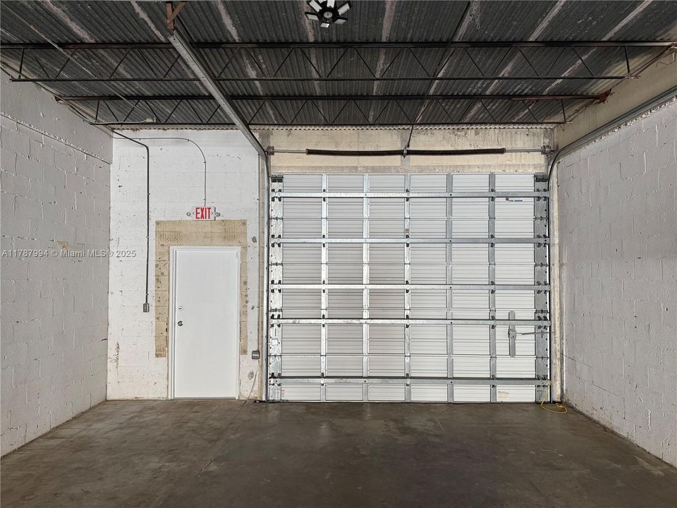 Door to the front of the building