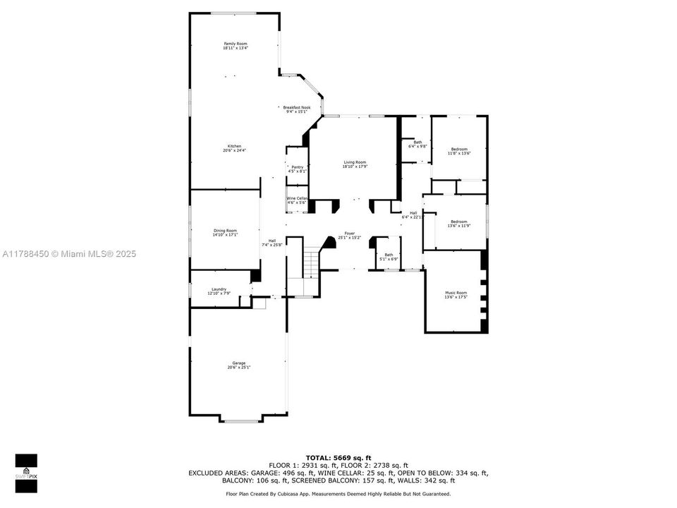 En Venta: $2,795,000 (6 camas, 5 baños, 5305 Pies cuadrados)