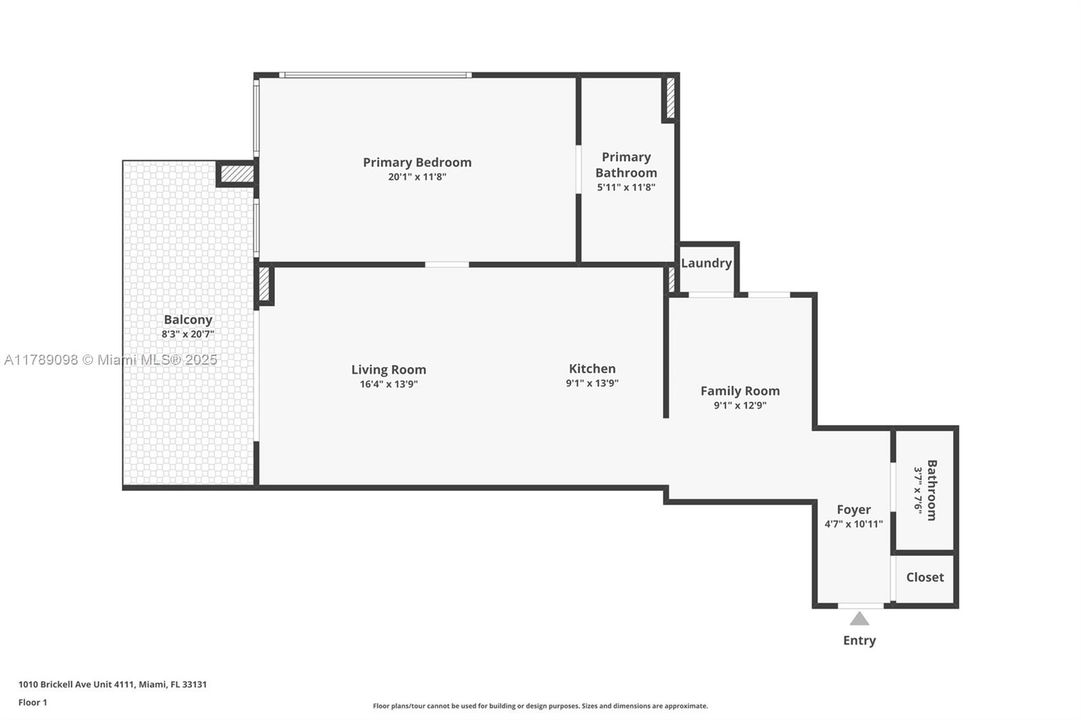 Recently Rented: $4,850 (1 beds, 1 baths, 975 Square Feet)