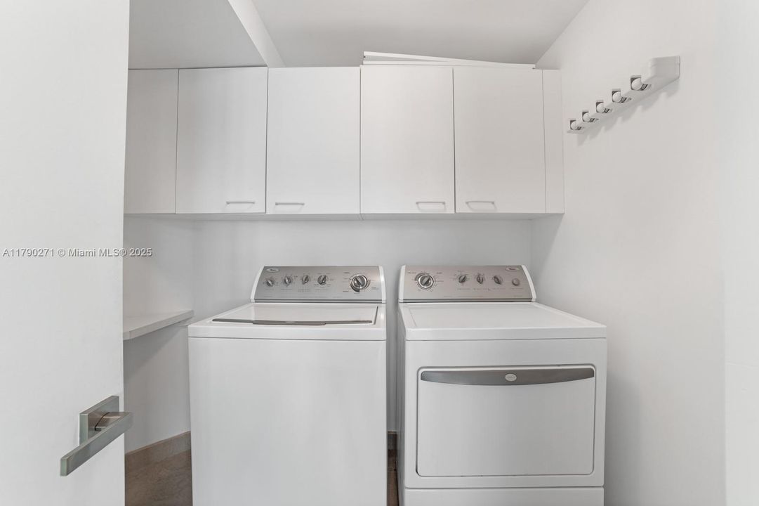 Laundry Room off of the Kitchen