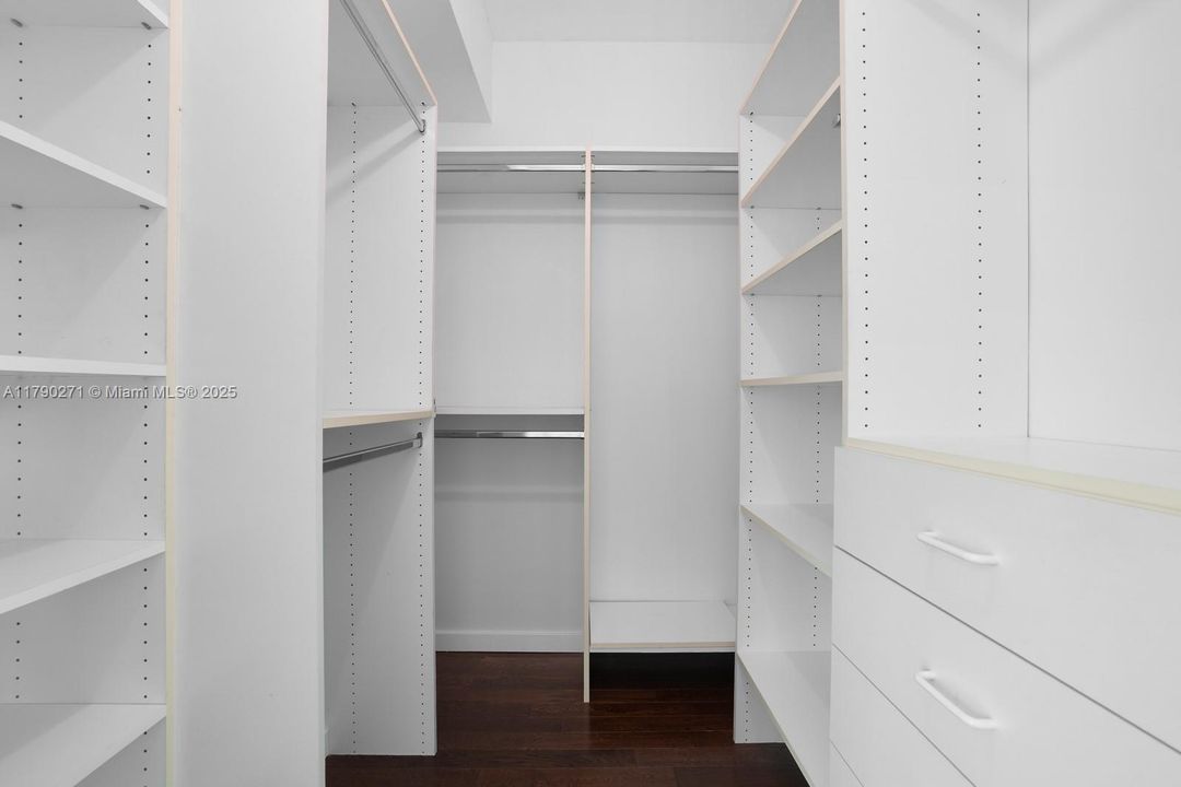 2 Walk In Closets in the Primary Bedroom