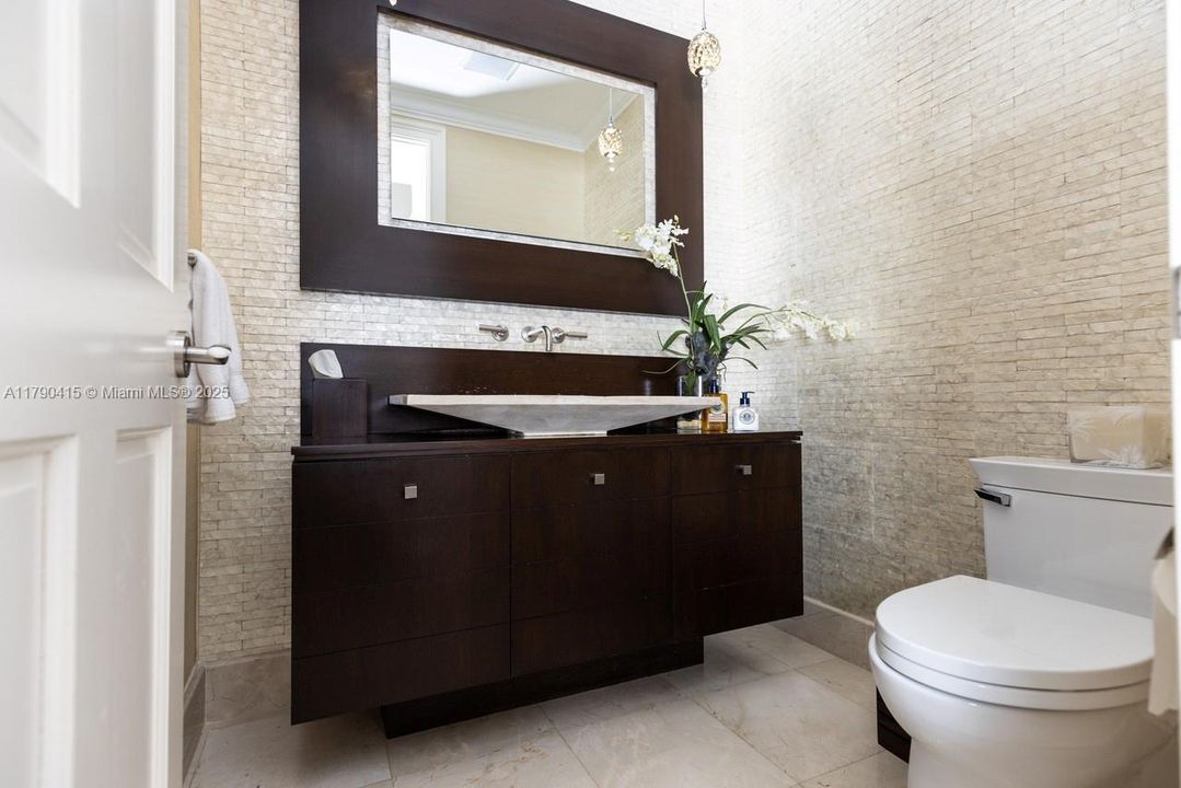 Half bath downstairs