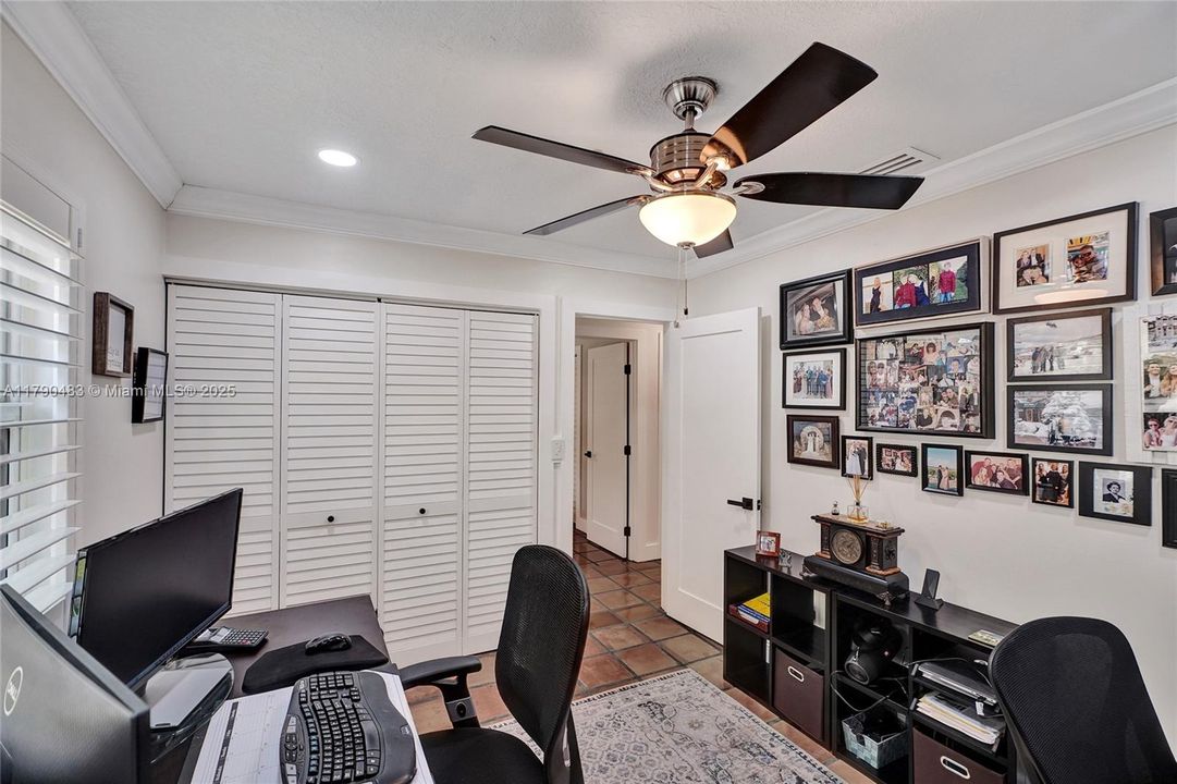 Bedroom #2 Currently used as an office