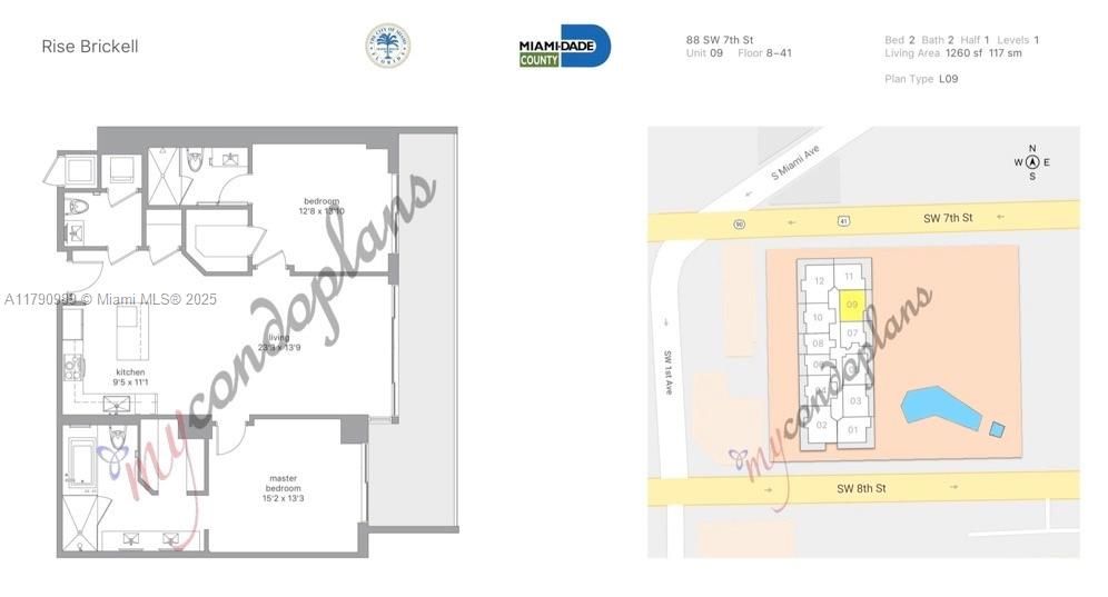 待售: $1,130,000 (2 贝兹, 2 浴室, 1238 平方英尺)