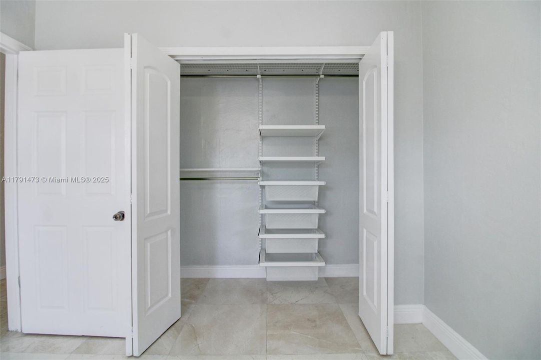 bedroom 2 walk in closet