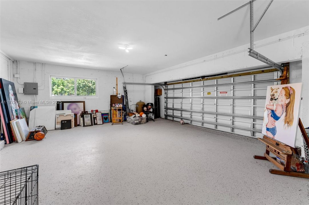 2 CAR FINISHED GARAGE