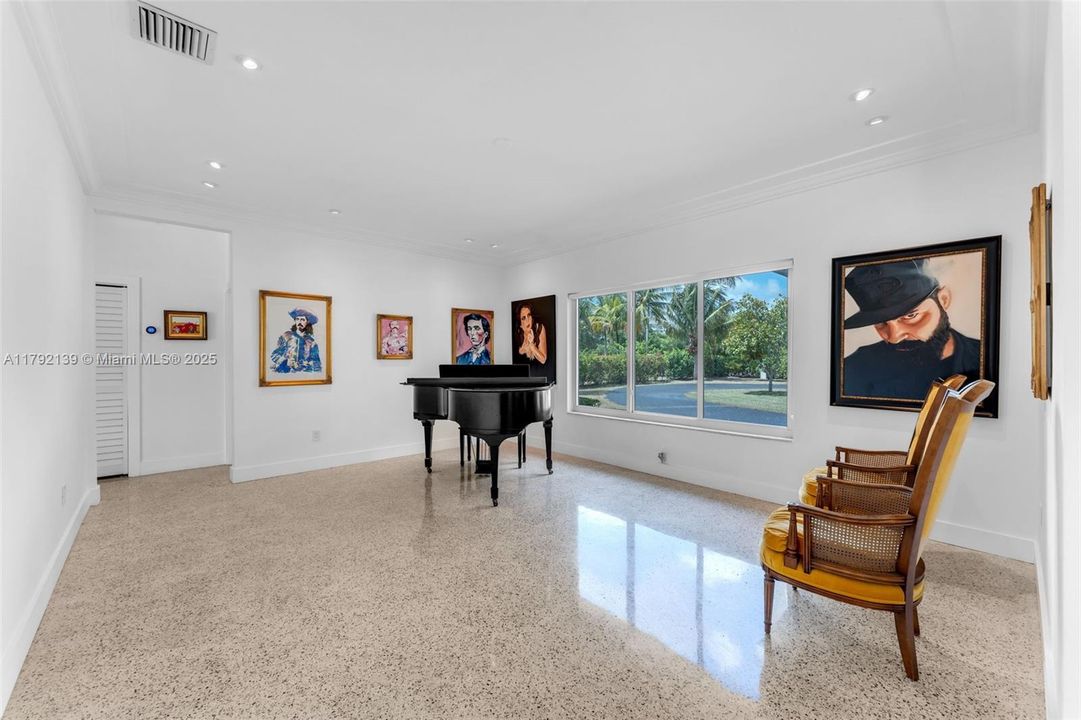LIVING ROOM W/ PICTURE IMPACT WINDOW, LEADS INTO SOUTH WING WITH 2/2