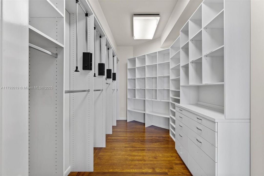 primary closet