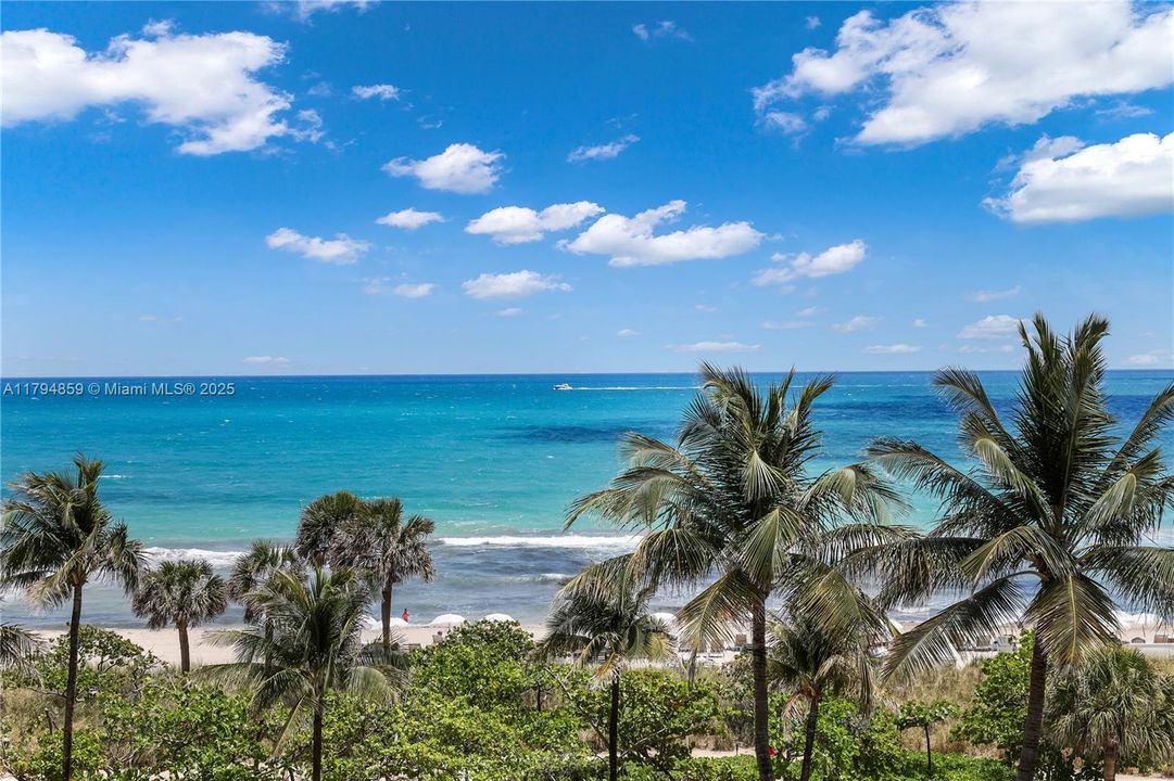 The Direct Ocean views from the Corner Unit 6A