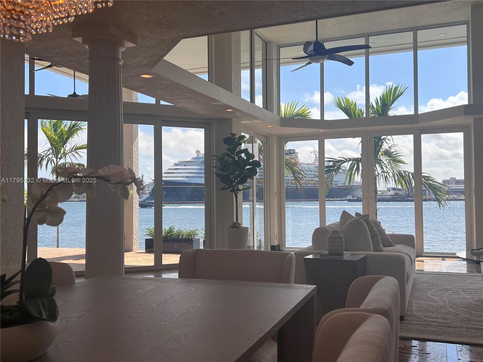 Disney Cruise terminal across the home