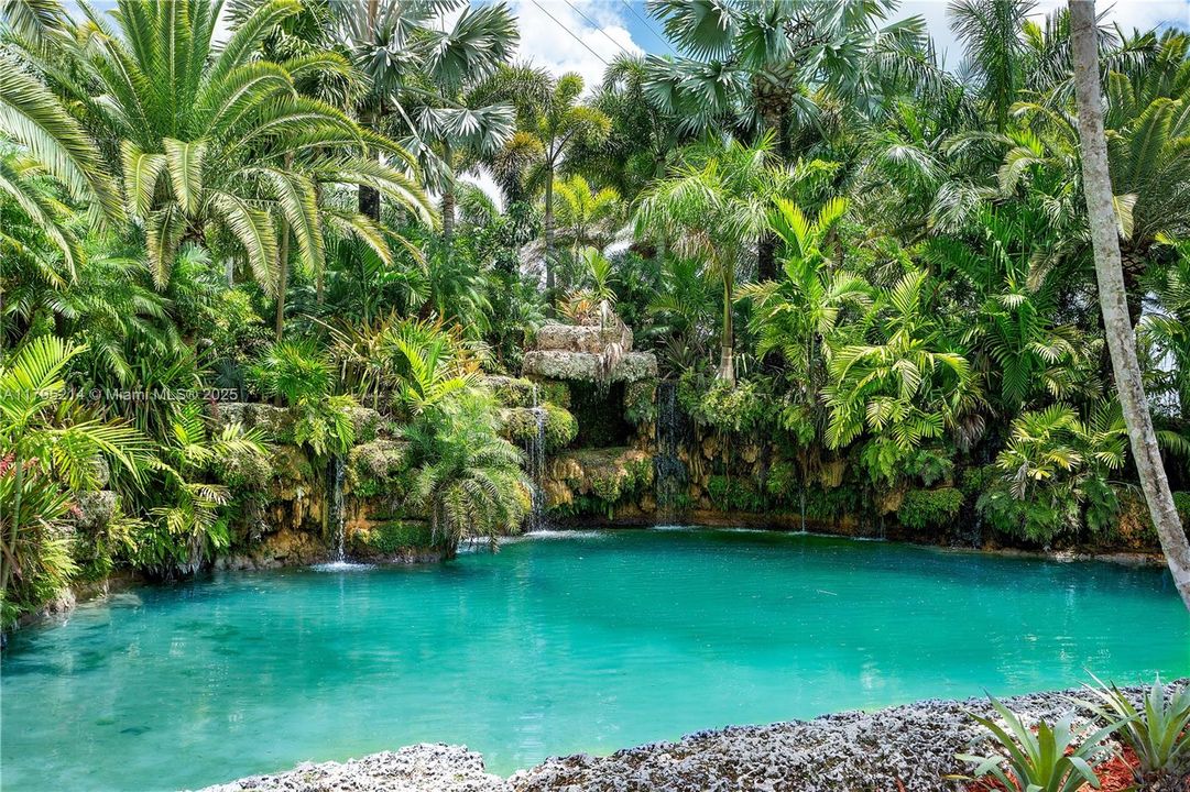 Freshwater Grotto with waterfall