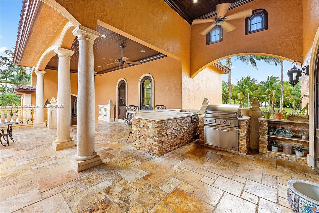 Summer Kitchen- west patio