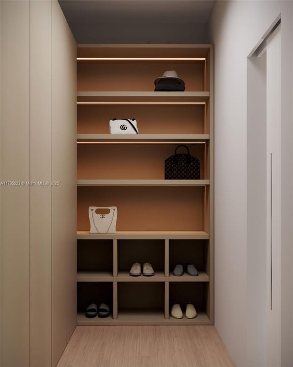 Secondary Closet