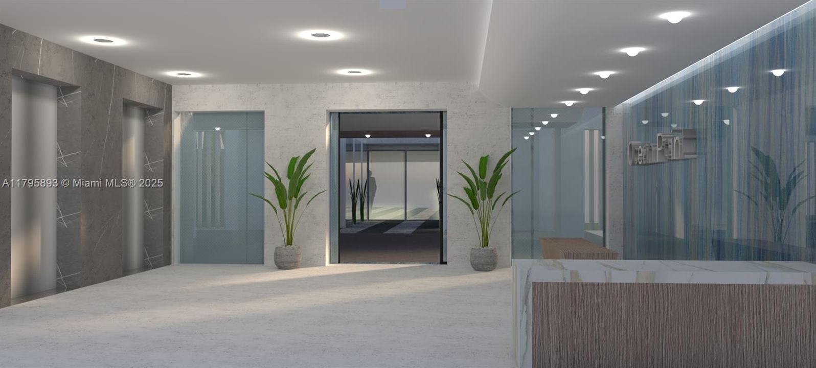 main lobby rendering