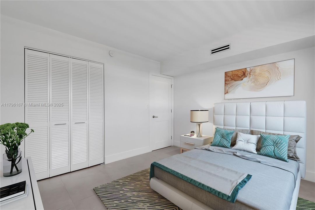 Second bedroom - virtually staged