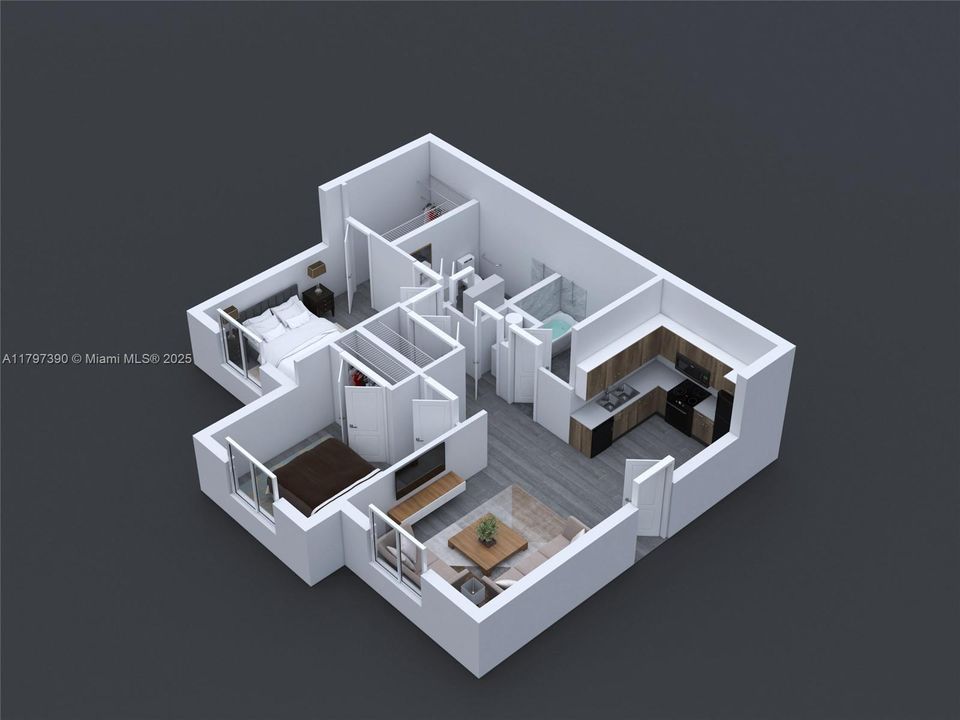 Recently Rented: $1,207 (2 beds, 2 baths, 980 Square Feet)