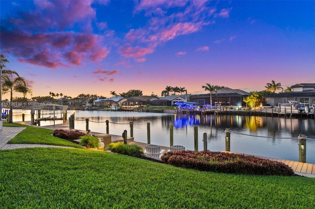 Beautiful evening views