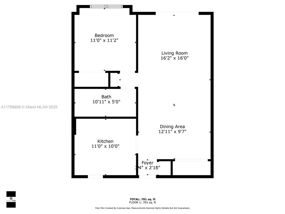 最近售出: $270,000 (1 贝兹, 1 浴室, 760 平方英尺)